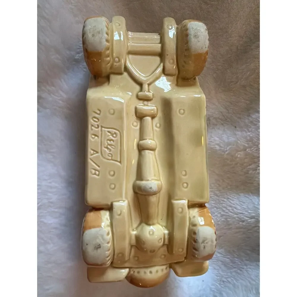 Vintage Relpo 7026 Ceramic Roadster Car Planter Cachepot Art Deco Japan